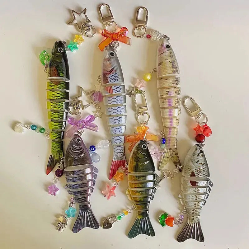 Handmade Fish Keychain, Gift For Fishing Enthusiasts Econic Blanks